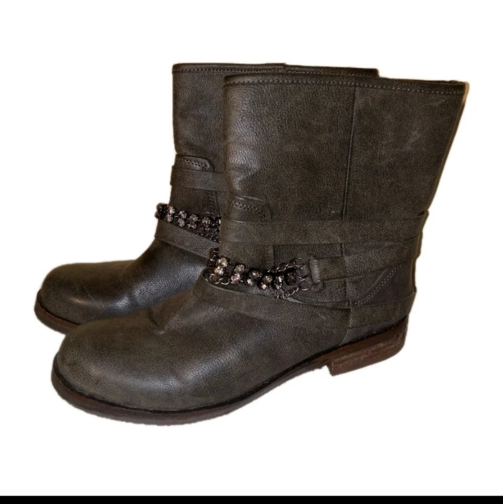 Coconuts by Matisse Berriman Chain Embellished Boots 5M - Picture 1 of 9